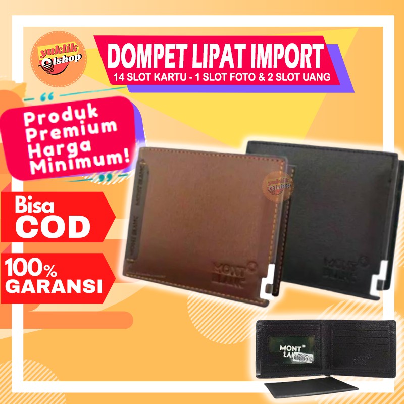  Dompet  Pria  Kulit Original  Murah Import Branded Distro 