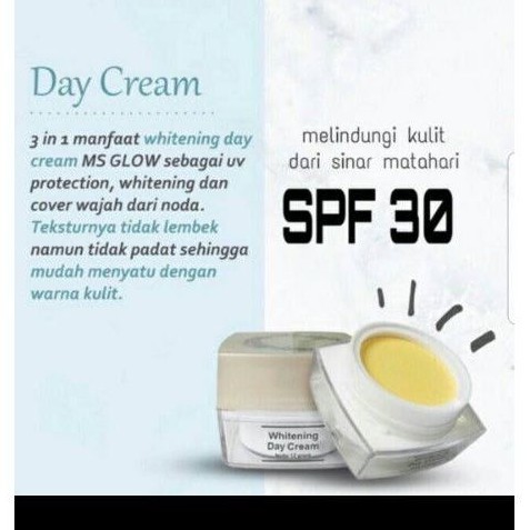 DAY CREAM SPF MS GLOW