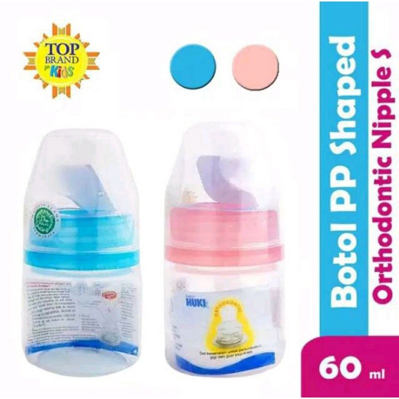 Botol Huki Dot Gepeng 50 ml | 120 ml | 210 ml BPA Free