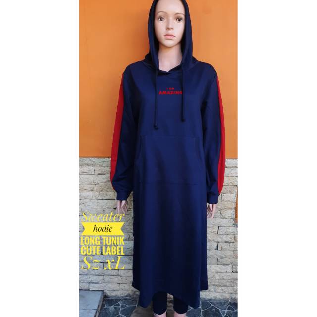 Long tunik sweater nevada hodie
