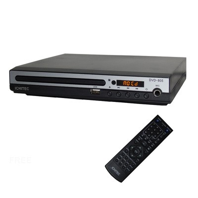 Ichitec DVD-805 Alat Pemutar VCD - MP3 - DVD Karaoke Player - USB - Remote Control