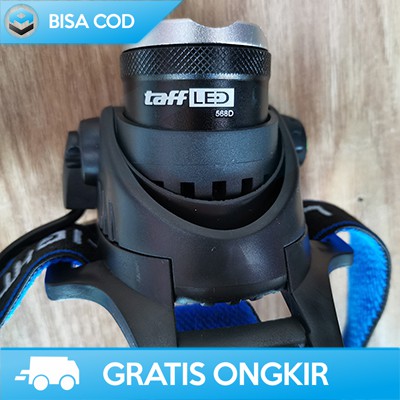 HEADLAMP OUTDOOR CHARGER WATERPROOF TAFFLED ORIGINAL LED CREE XML T6