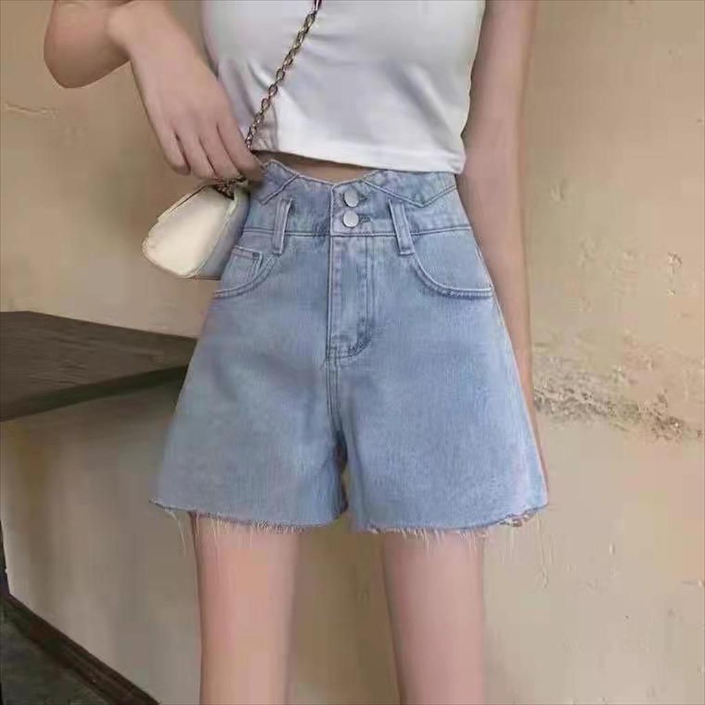 HOTPANTS DENIM HIGHWAIST BAHAN PREMIUM BANGKOK BKK 2512 HP