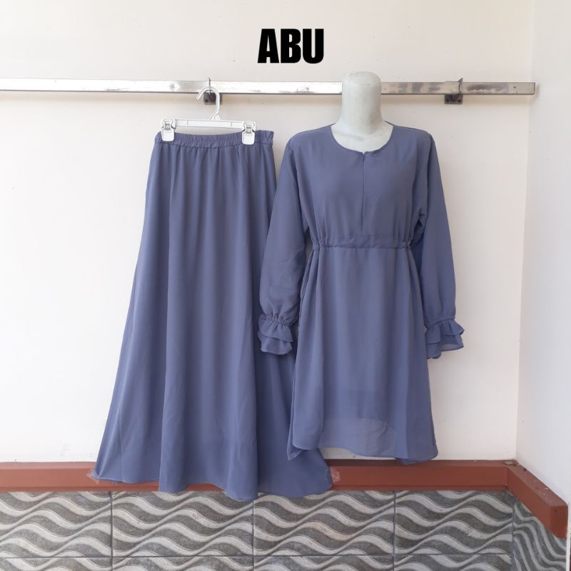 SETELAN WANITA TERBARU // VIONA SET // SETELAN ROK // SETELAN BUSUI // SET KONDANGAN // CERUTY BEBYDOLL POLOS // TALI SERUT KANAN KIRI // TALI PINGGANG BELAKANG // RIZQI COLLECTION
