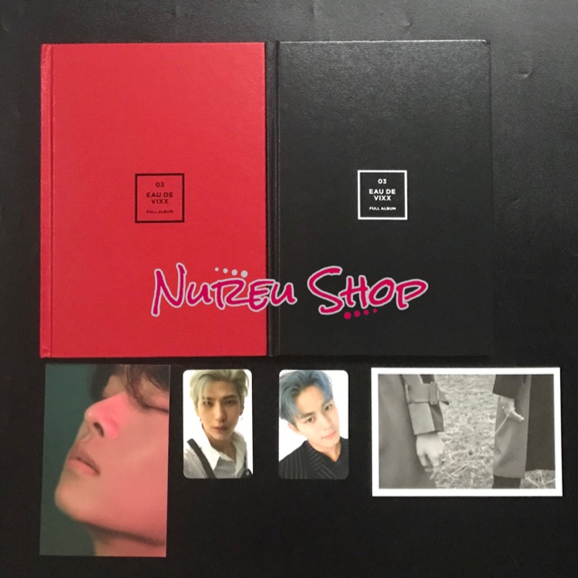 VIXX - 3rd Album “EAU DE VIXX” (Photocard: Leo Hongbin Postcard: N Hongbin)