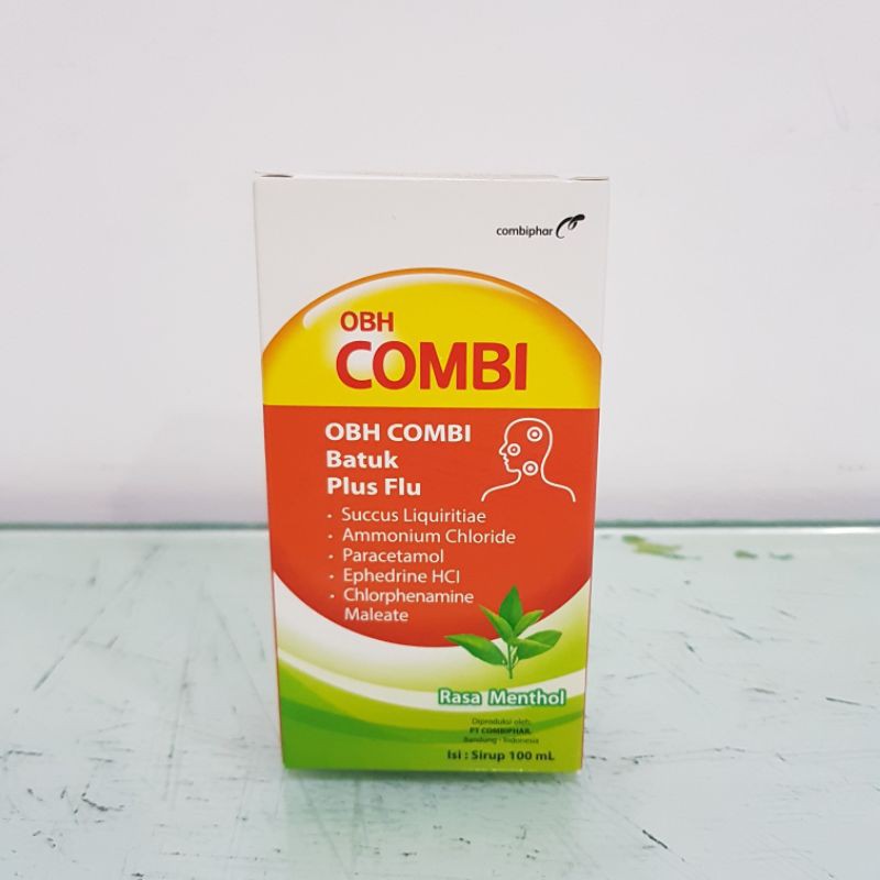 OBH Combi Batuk Plus Flu Rasa Menthol 100 ML
