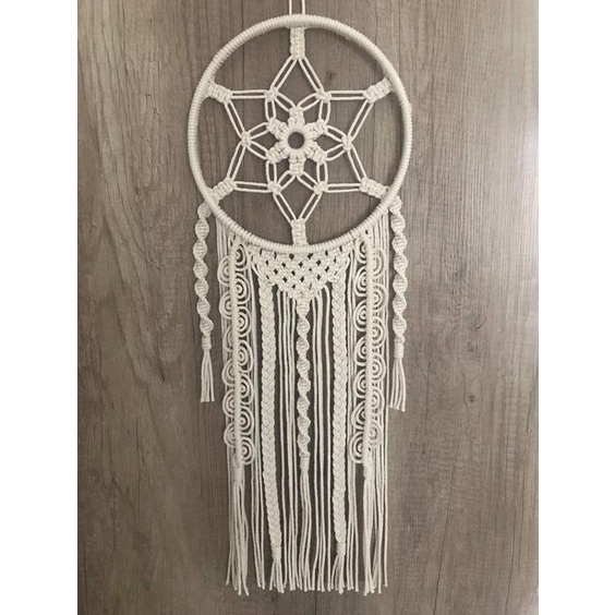 [READYSTOCK] macrame wall hanging/ macrame dreamcather/makrame hiasan dinding DRC03