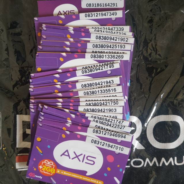 Kartu Perdana AXIS siap otp