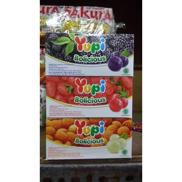 

Yupi Bolicious 24 × 5g