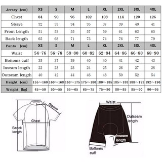 Kaos Baju Jersey Sepeda  Import  Setelan Satu Set Celana  