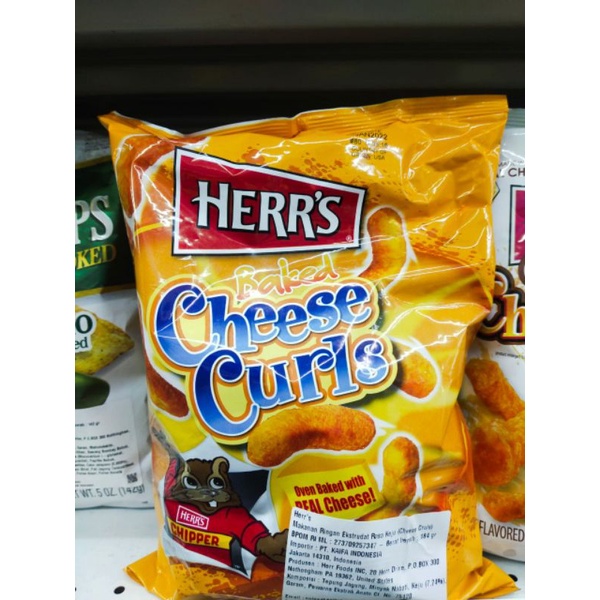 

SNACK IMPORT HERRS CHESEE CURLS