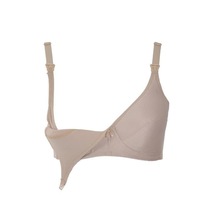 Cynthia Bra Sport Menyusui Bahan Corak Bintik-Coklat - Cokelat Muda, 34C  KUALITAS 1