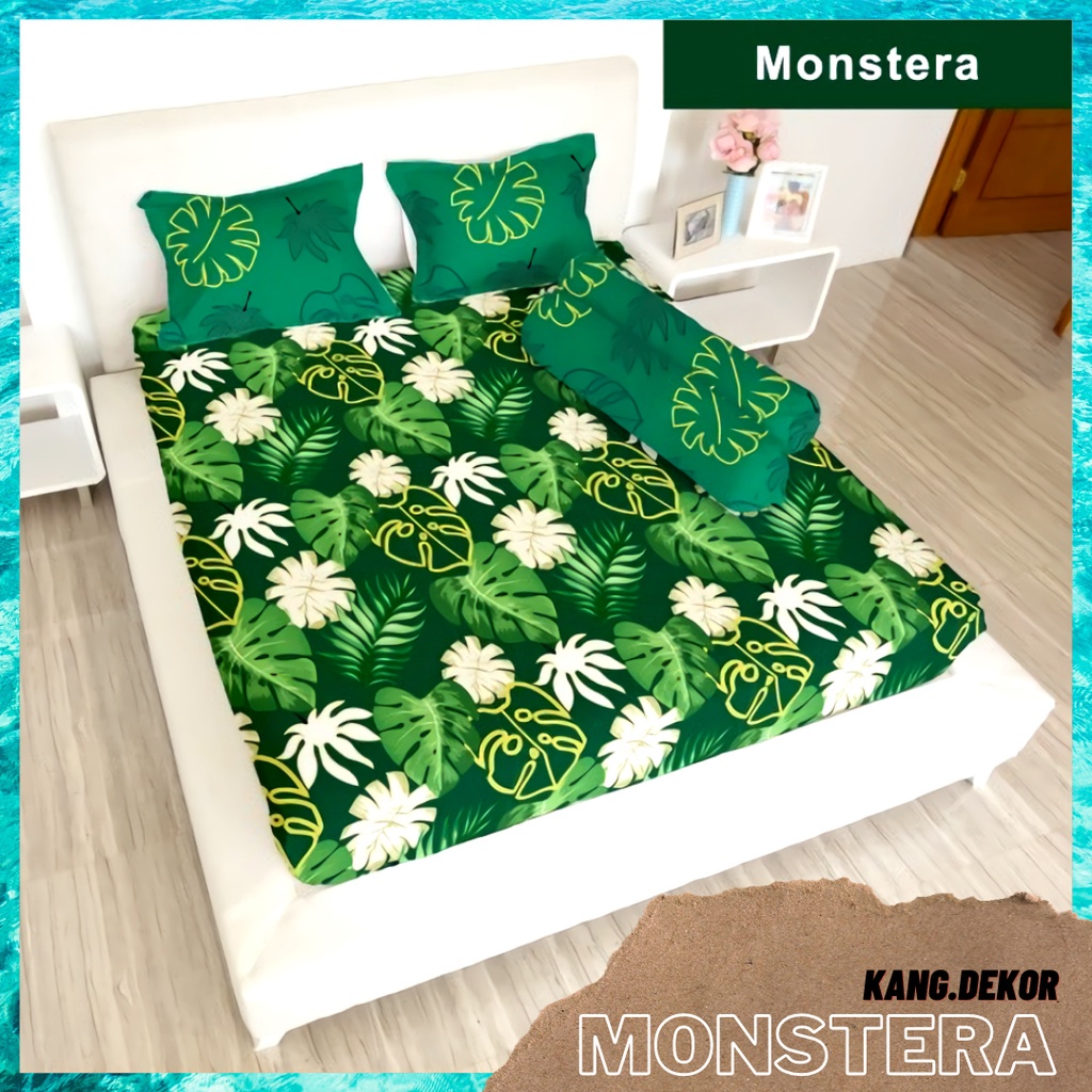 SPREI LADY ROSE 160X200 NO 2 QUEEN MONSTERA SEPRAI CANTIK KAMAR TIDUR SEPREI LADYROSE TERBARU PROMO MURAH PREMIUM ANTI LUNTUR SEPREI AESTHETIC SEPRAI CANTIK SEPRE PROMO ANTI LUNTUR MOTIF LADYROSE PLUS SARUNG BANTAL SPREI DEWASA ALAS KASUR SPREI ADEM