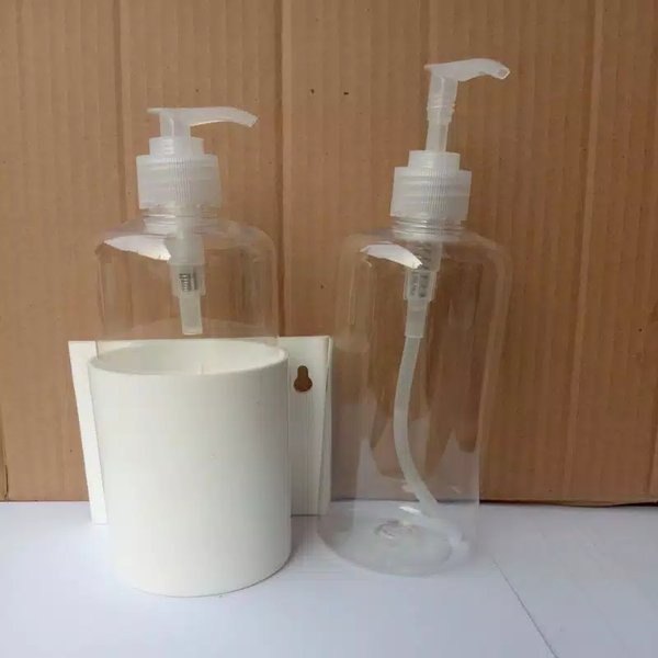 TEERLARIS • BOTOL PUMP 500ML / BRACKET / BOTOL HANDSANITIZER SET / BRACKET PUMP / BRACKET BOTOL PUMP