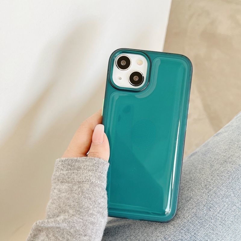 Case Transparan Motif Roti Untuk iPhone 12 13 11 Pro Max X Xs Max Xr YHO1