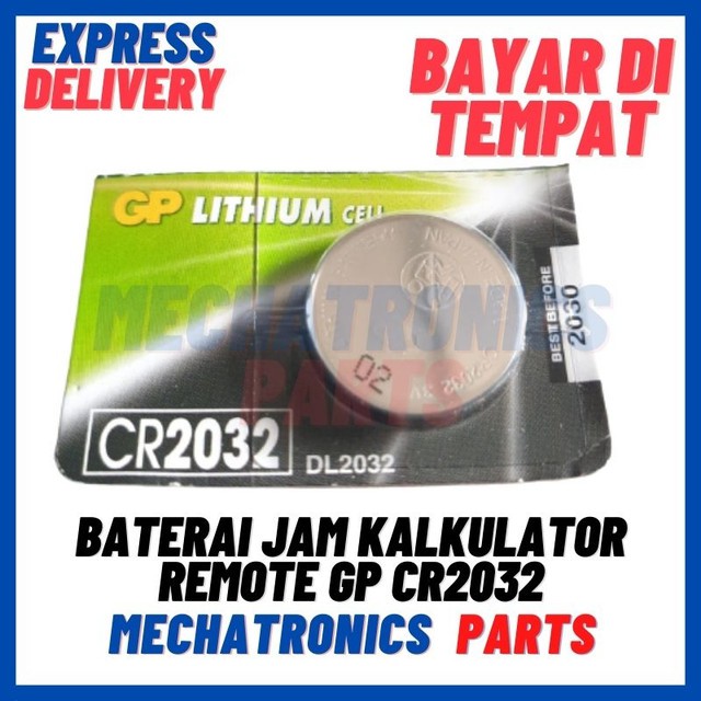 [BTR-9027] BATERAI BATRE JAM KALKULATOR REMOTE GP CR2032