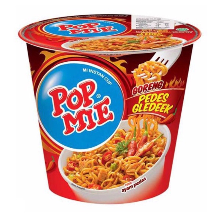 

POP MIE GORENG INSTANT PEDES GLEDEK 75gr