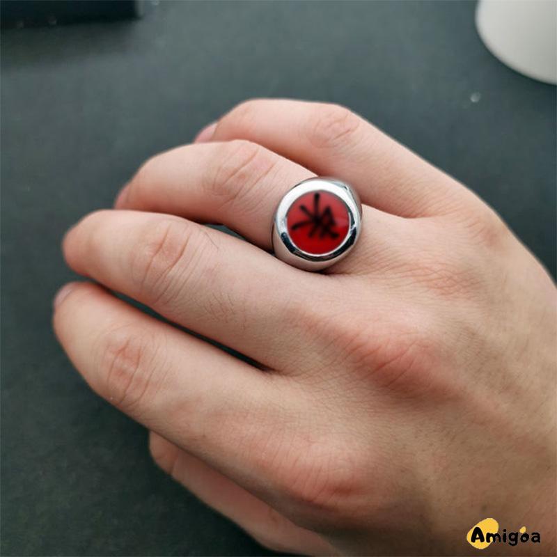 Cosplay Anime Akatsuki Itachi Pain Orochimaru Cincin Untuk Pria / Wanita - AG2