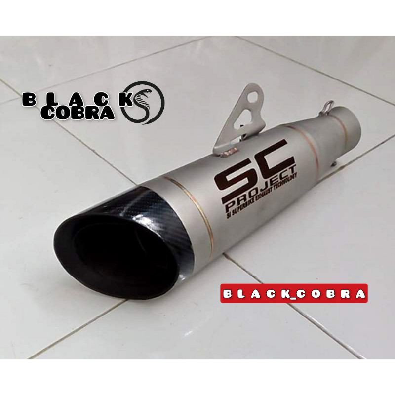 Knalpot SC Project S1 Sandblast Silincer Only atau Tabungnya Saja
