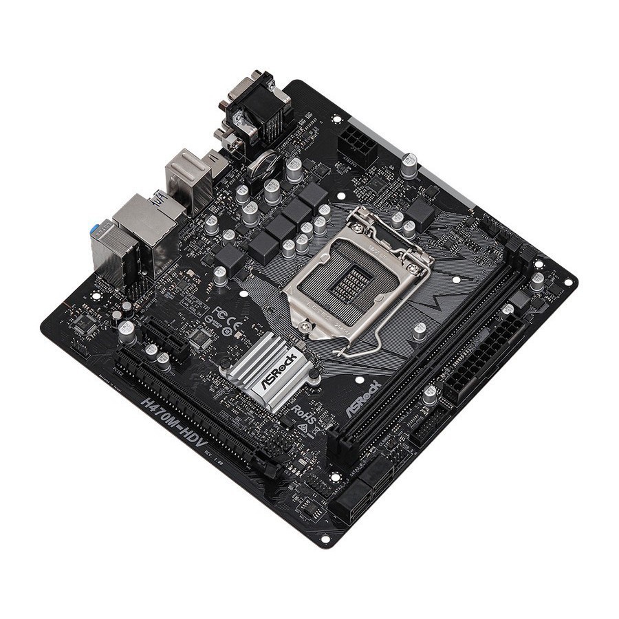 ASRock H470M-HDV/M.2 (LGA1200, H470, DDR4, USB3.2, SATA3)