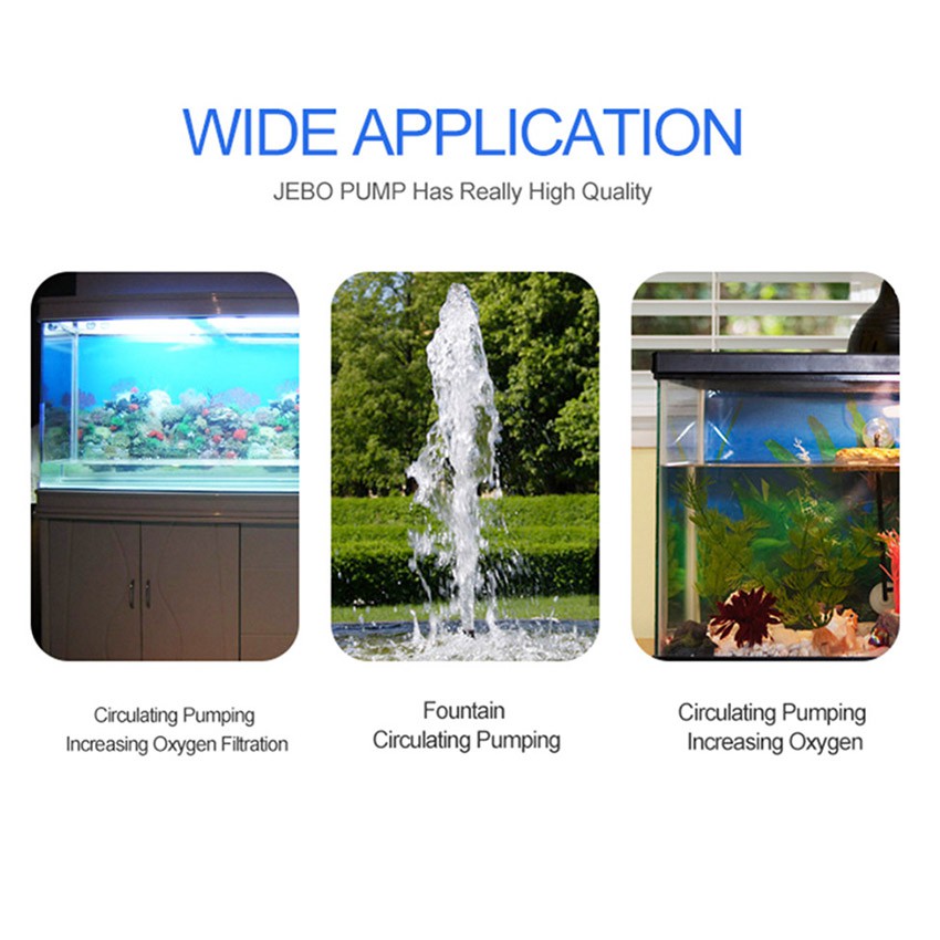 Ultra-Quiet Brushless Motor Submersible Water Pump Air Pompa Kolam Ikan Aquarium Akuarium