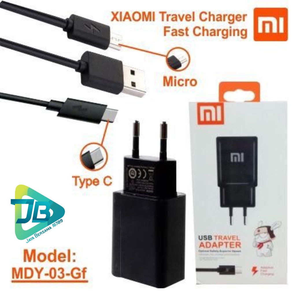 BM054 Cashan charger xiaomi original 2A Fast Charging MDY-03-GF TIPE C MI4C MI5C REDMI 9 9a 9c NOTE8 JB5201