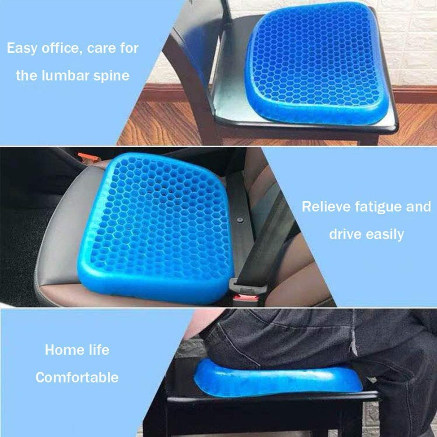 Alas duduk ventilasi Silikon Gel Cloud Posture Cushion