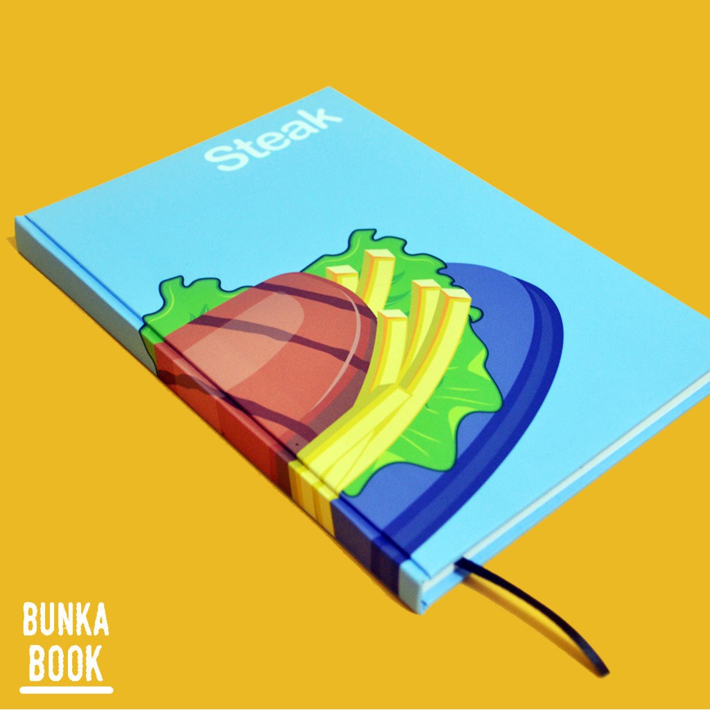 

Note Book Hardcober Steak Ukuran A5 Jurnal Agenda Planner Notebook Gift Couple