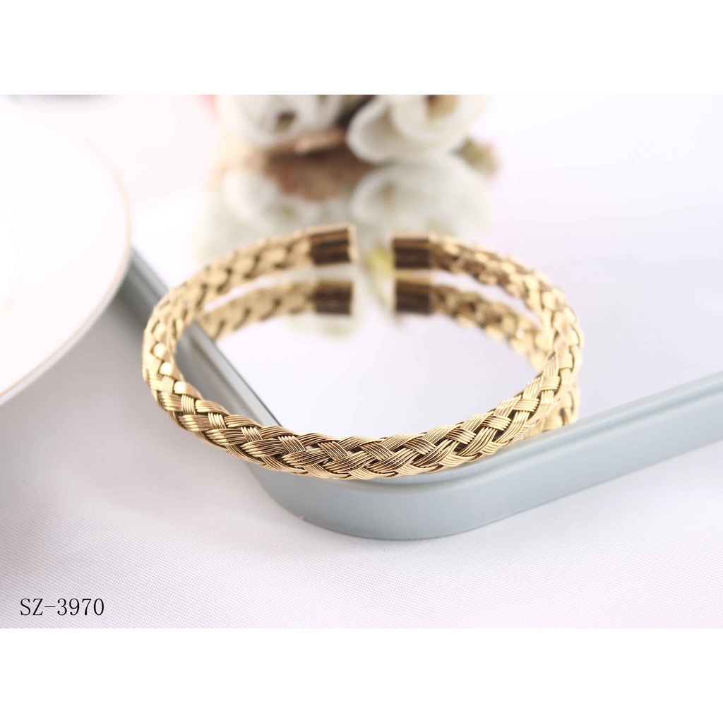 Gelang Titanium  Terbaru Perhiasan Fashion 3970