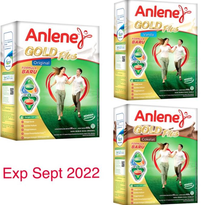 

BAYAR COD anlene gold plus 650 gr - Coklat