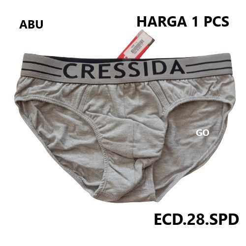 BB ECD.28 CRESSIDA CELANA DALAM PRIA Pakaian Dalam Cowok Underwear Cressida Original (1 pcs)