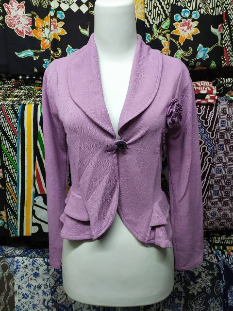 blazer gardigan wanita rompi