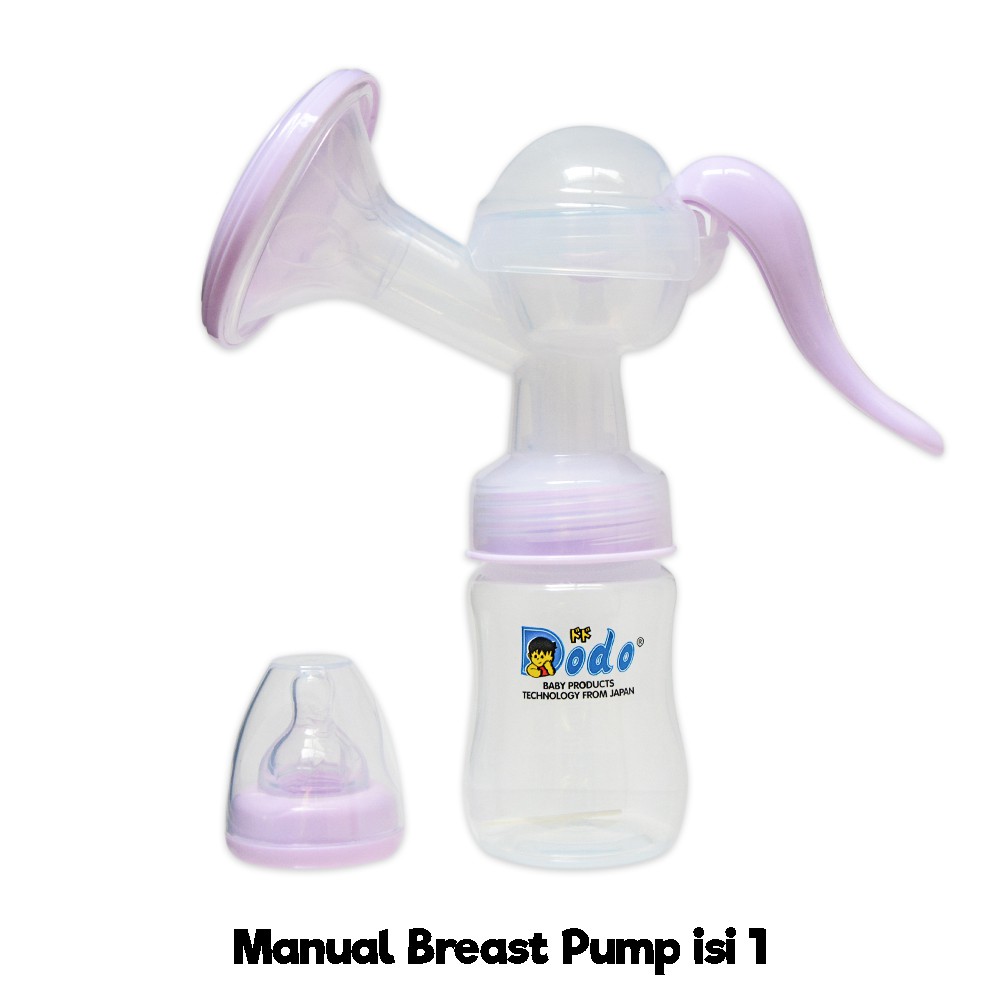 Breast Pump Pompa Asi Manual Dodo Isi 1 Botol