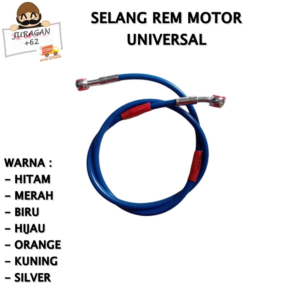 Selang Rem Brake Hose Motor Racing Universal 100cm,130cm,200cm 1m,1,3m,2m