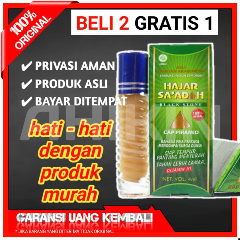Hajar Jahanam Saadah Mesir Premium Obat Kuat Oles Tahan