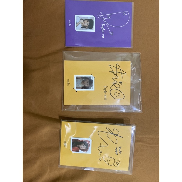 Baby Card Kep1er - First Impac (Dayeon, Yeseo, Mashiro)