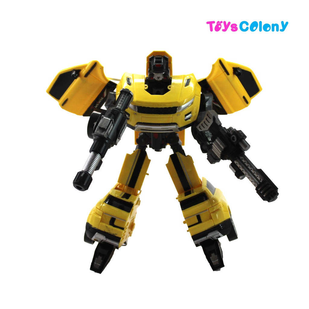 ROBOT MAINAN ANAK / Car Robot Deformation Rage Flames-G