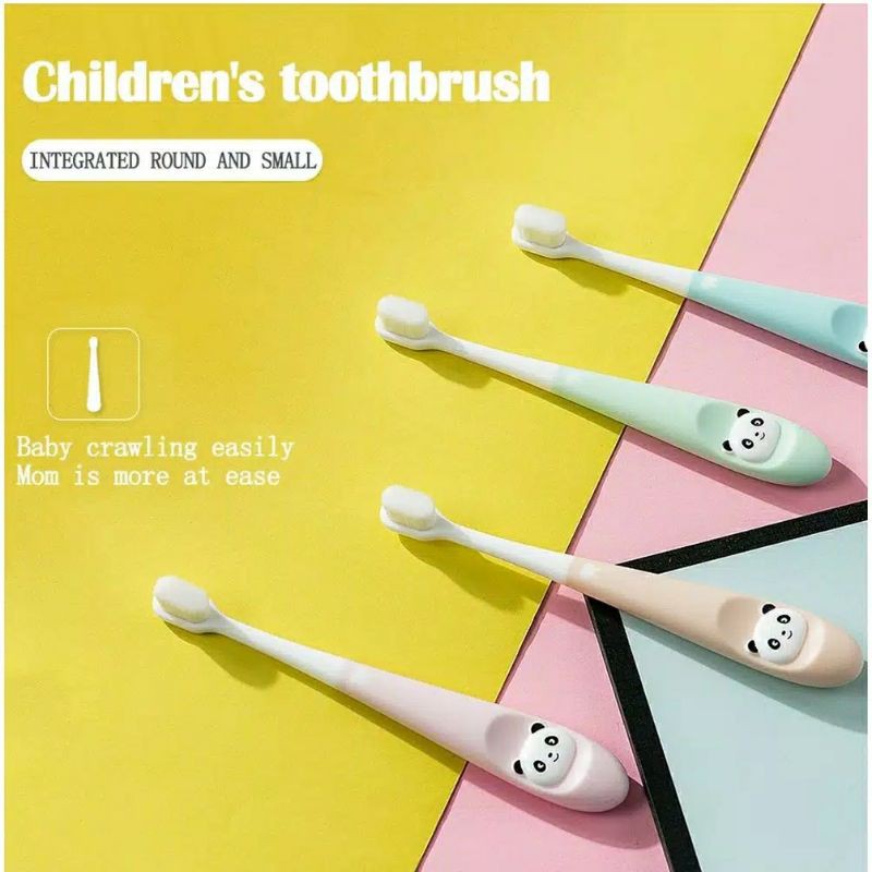 KURU Training Toothbrush Sikat Gigi Bayi / Anak Silicone Bulu Halus