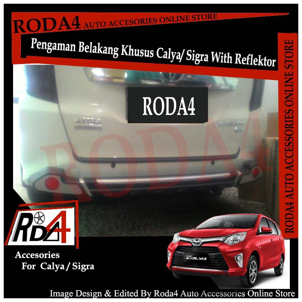 PENGAMAN BELAKANG BUMPER BELAKANG CALYA WITH REFLEKTOR Shopee