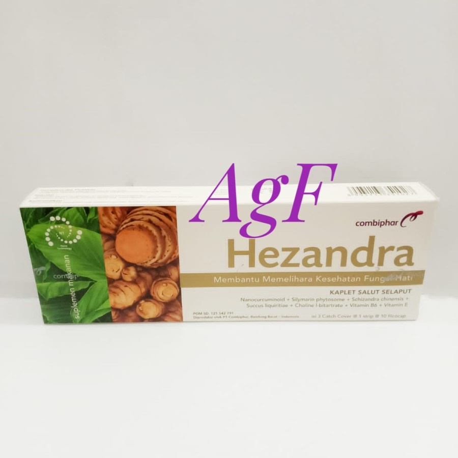 Hezandra Caplet isi 30 (Combiphar) Jual per Box