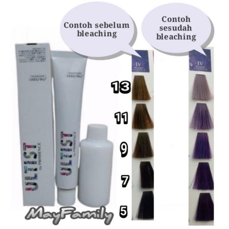 Hair Color Shiseido Ultist (IV - IRIS VIOLET) / Cat Rambut Shiseido Ultist/ Pewarna Rambut Shiseido 