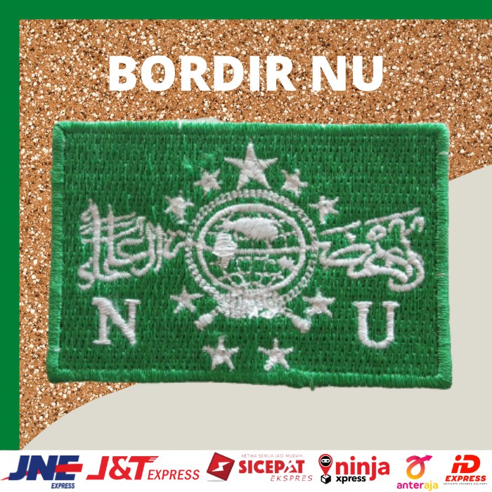 BADGE BED BET BORDIR LOGO NU BORDIR