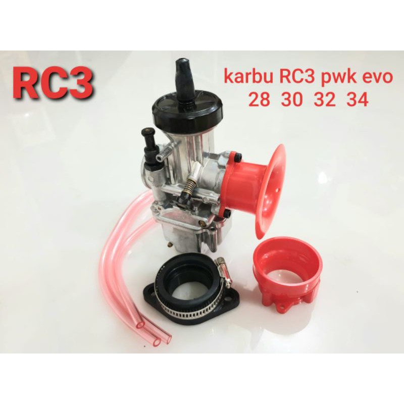 KARBU PWK 32MM KARBURATOR PWK EVO 32 MM RC3 RACING BUKAN KARBU MIKUNI TM KEIHIN KAWAHARA TK FCR 32