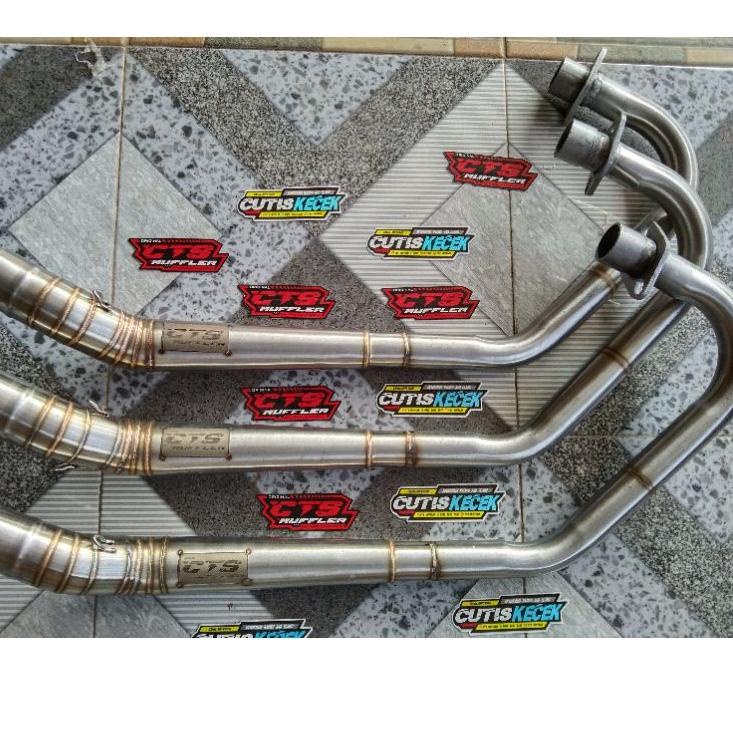 Terlaris.. LEHER ORI CTS MUFFLER PNP CB GL MP TIGER