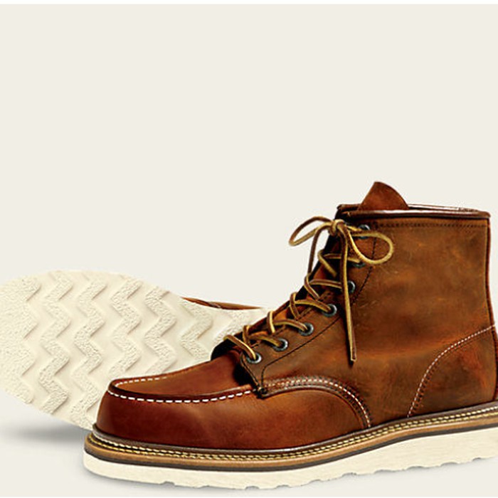 red wing 1907 copper rough and tough