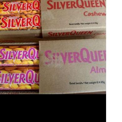 

(SEDANG DISKON) SILVERQUEEN 65gr - SILVER QUEEN 65 GR CASHEW ALMOND 65 GRAM