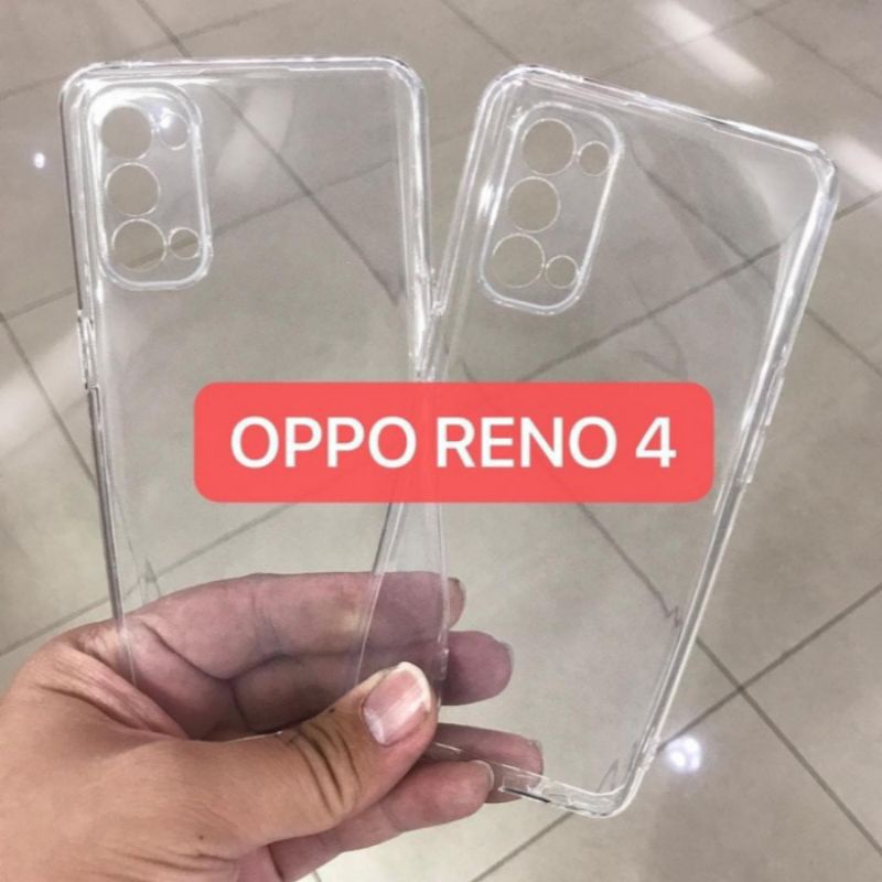 SUPER PROTECTION Clear Case Oppo Reno 3/Oppo Reno 4/Oppo Reno 6 5g Tebal 2.0mm Transparan anti slip