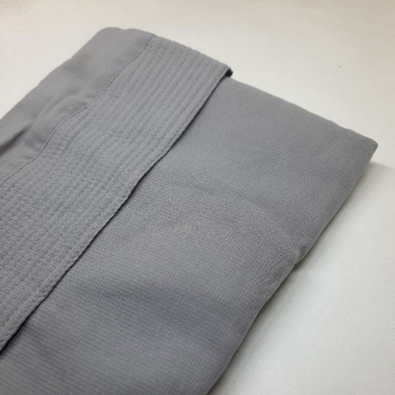 SALE Hijab Khimar livia alifa 2 layer oval / Jilbab 2 layer-Standar Abu Muda