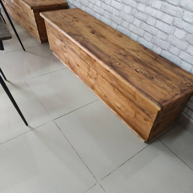 Kursi panjang jati belanda /Storage