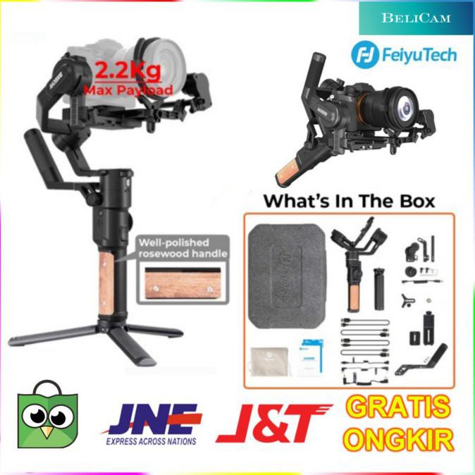 Feiyu Ak2000S + Follow Focus 3-Axis Handheld Stabilizer Gimbal
